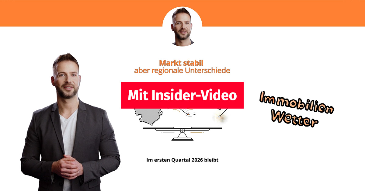 Ein Immobilienexperte erklärt die Lage an den deutschen Immobilienmärkten | ImmobilienWetter – Zwischen Aufklaren und Gegenwind